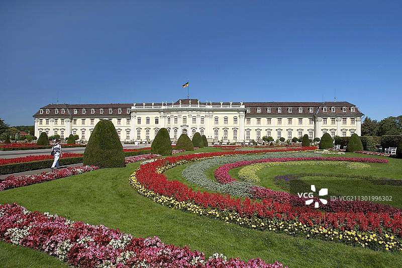 德国路德维希堡的路德维希堡城堡图片素材