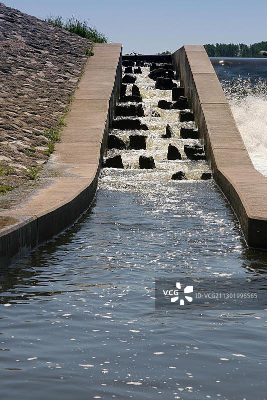 科劳尔堰：位于德国埃伦堡附近图片素材