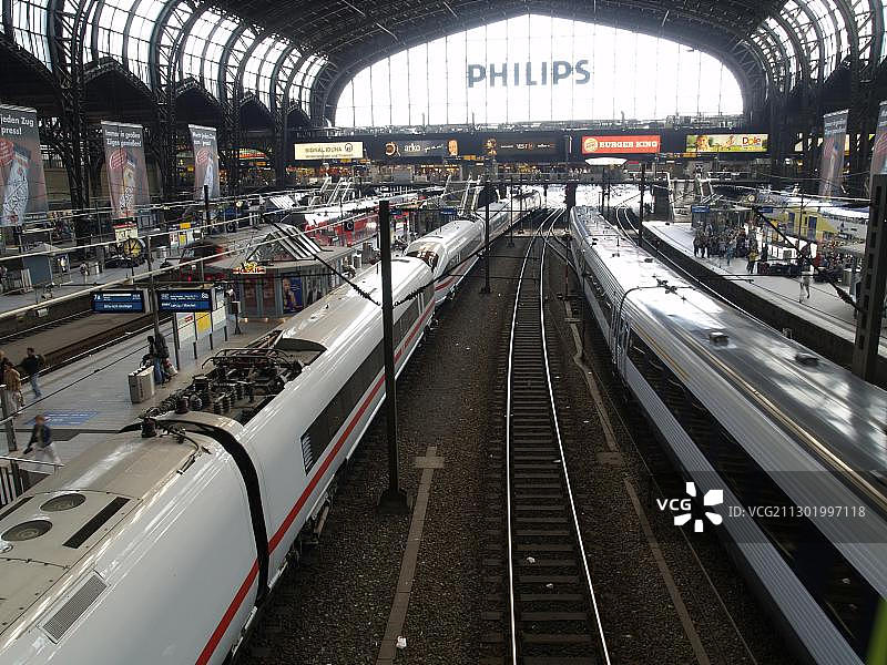 德国汉堡火车总站图片素材