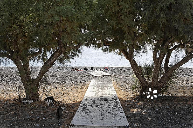 伊耶拉彼得拉海滩，希腊克里特岛东部，欧洲图片素材