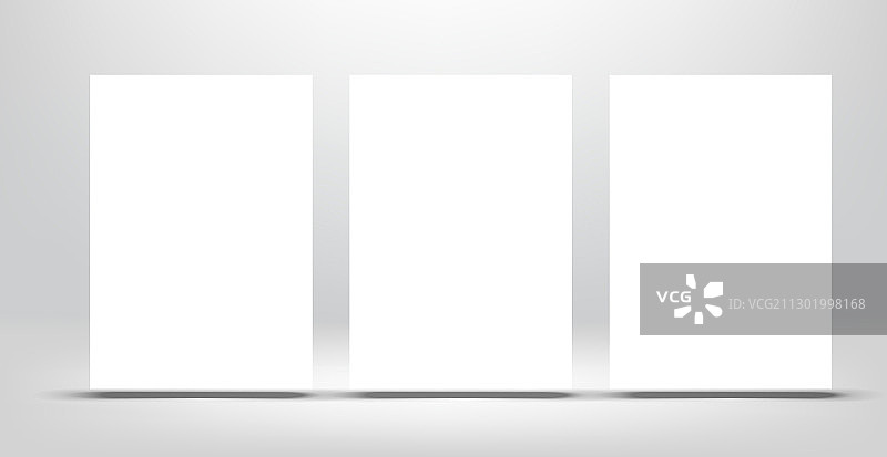 三个海报样机图片素材