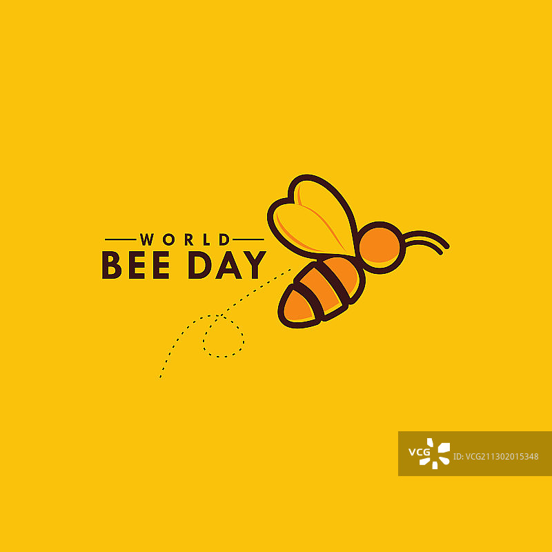 世界蜜蜂日设计模板图片素材