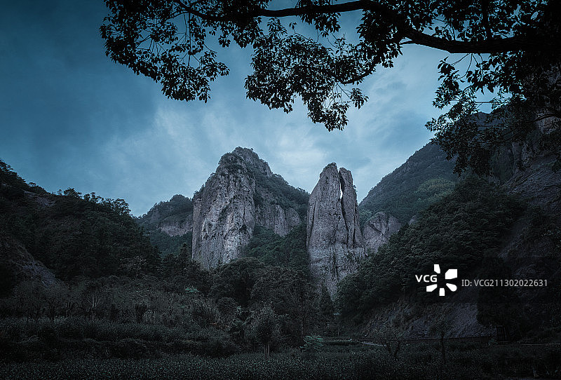 雁荡山小景图片素材