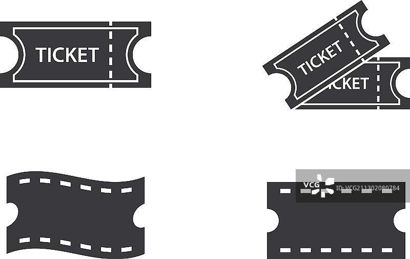 票务logo图标图片素材