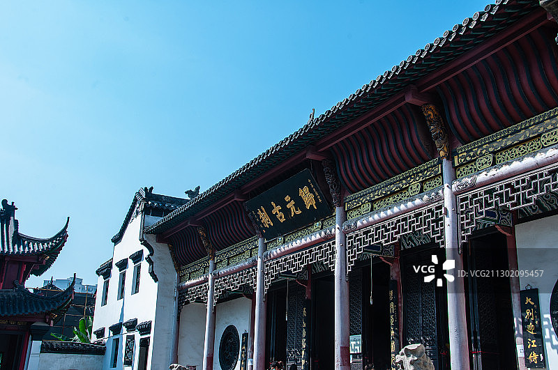 湖北武汉归元禅寺内风景图片素材