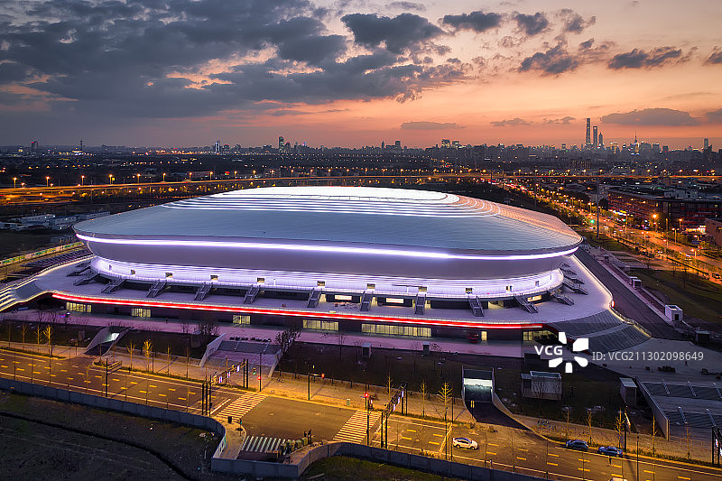 上海浦东足球场图片素材