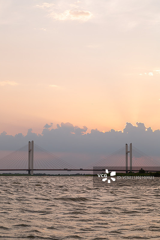 阳明滩大桥图片素材