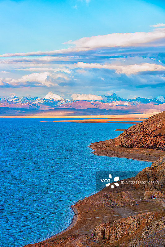 山水相逢图片素材