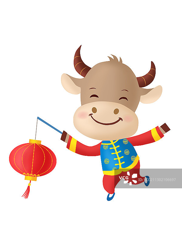 《提灯笼牛》图片素材
