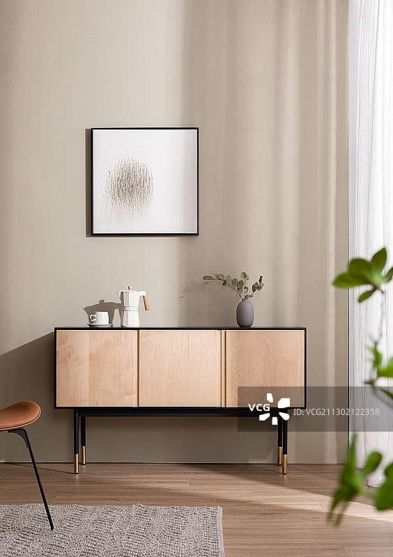 北欧丹麦风格家具餐边柜图片素材