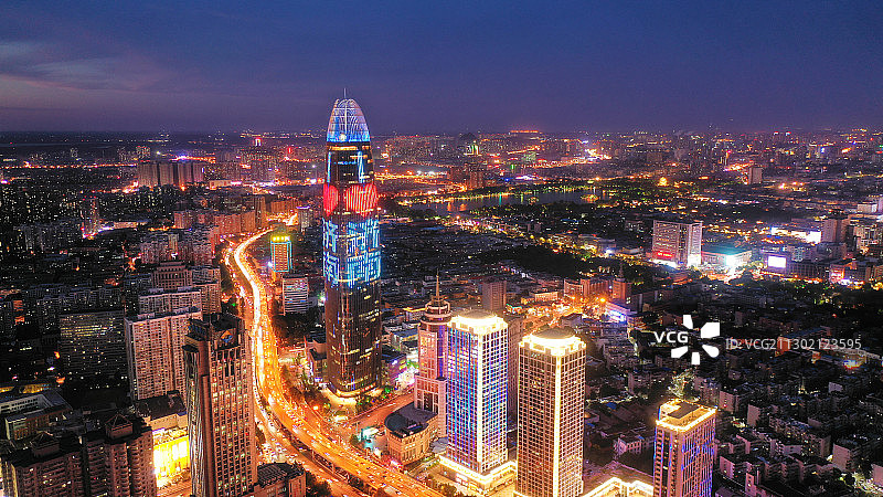 济南绿地中心图片素材