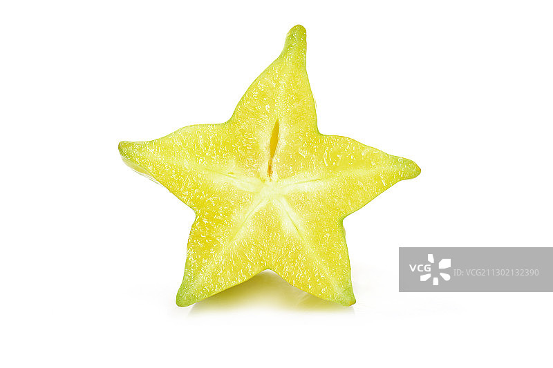 切开的杨桃图片素材