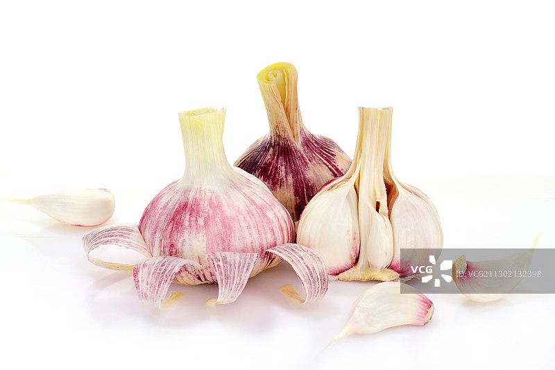 紫皮大蒜图片素材