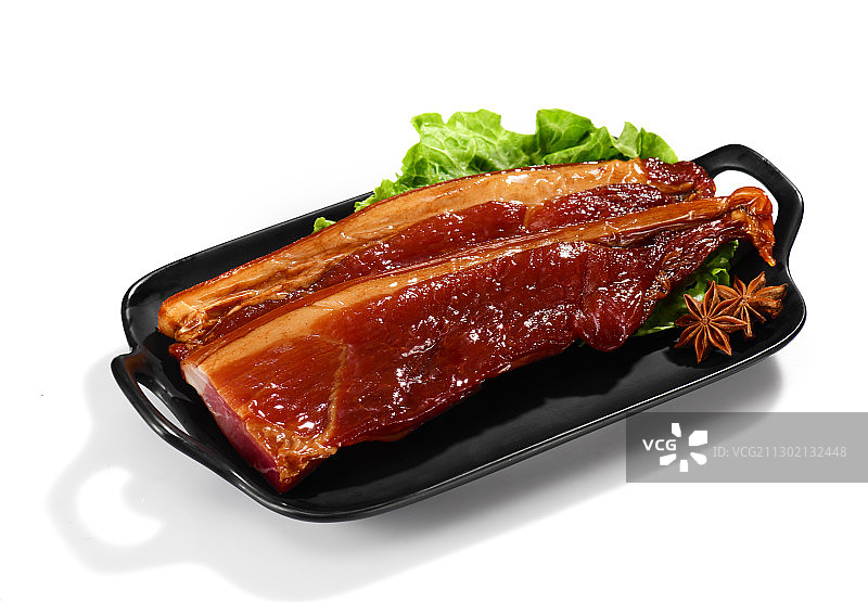 烟熏腊肉图片素材