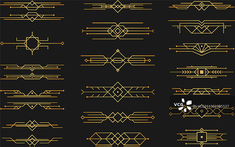 装饰艺术风格图案图片素材