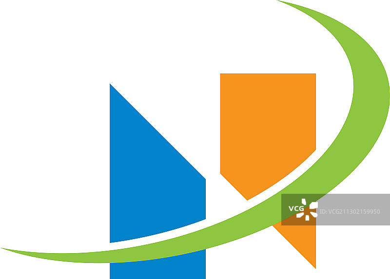 字母N标志图片素材