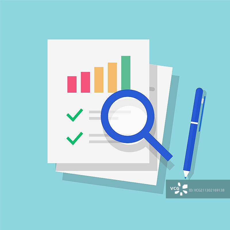 审计报告或研究销售财务数据图片素材