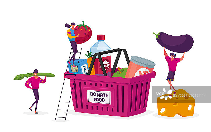 团队志愿者在食品厂工作图片素材