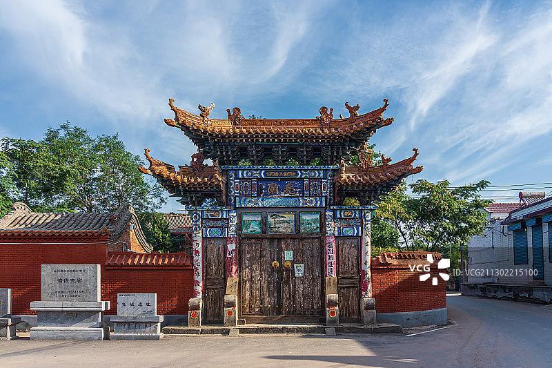 太原清徐尧庙图片素材