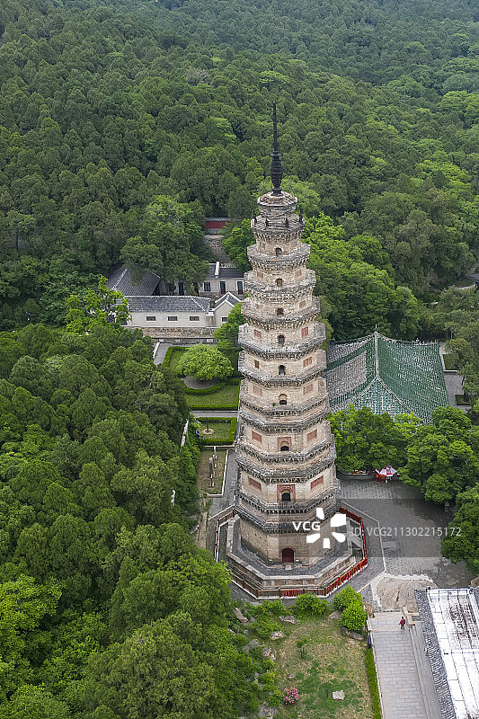 济南灵岩寺辟支塔图片素材