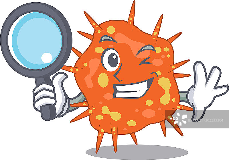 聪明侦探Burkholderia mallei带工具图片素材