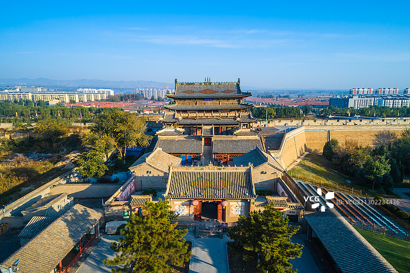 张家口蔚县玉皇阁图片素材