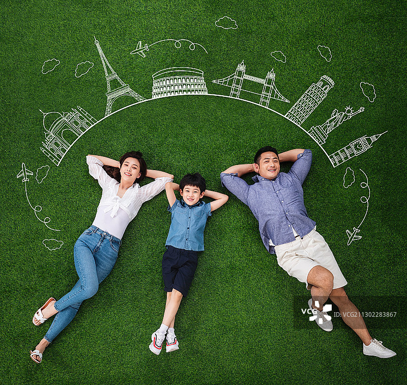 快乐的一家人图片素材