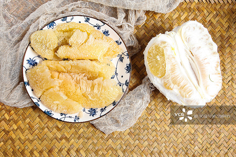 白心蜜柚图片素材