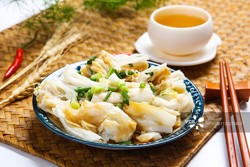 中国菜肠粉图片素材