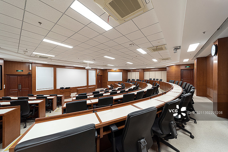 现代化多媒体报告厅图片素材