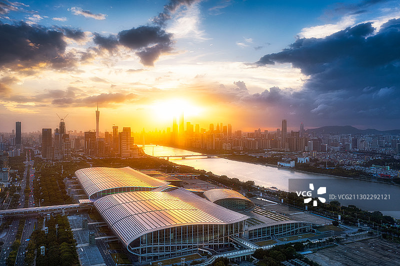 广州琶洲国际会展中心图片素材