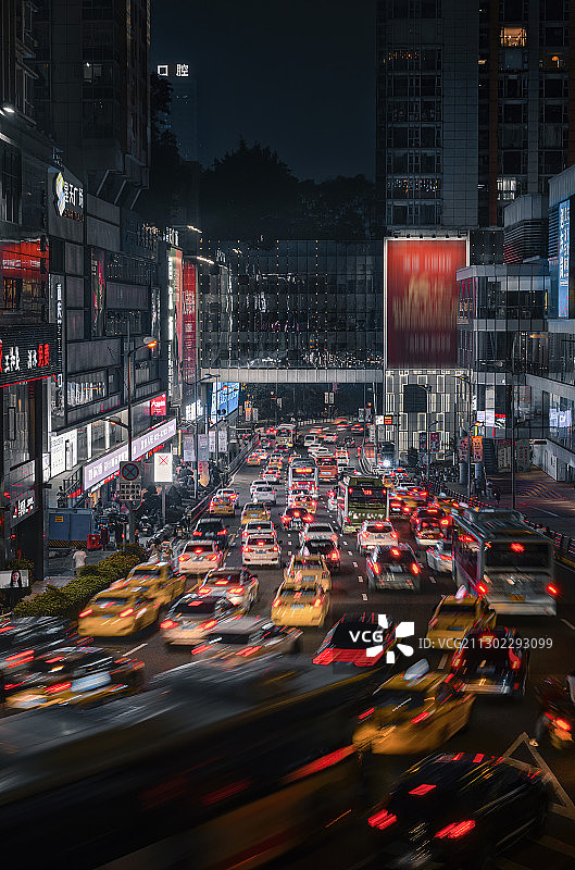 重庆观音桥商圈图片素材