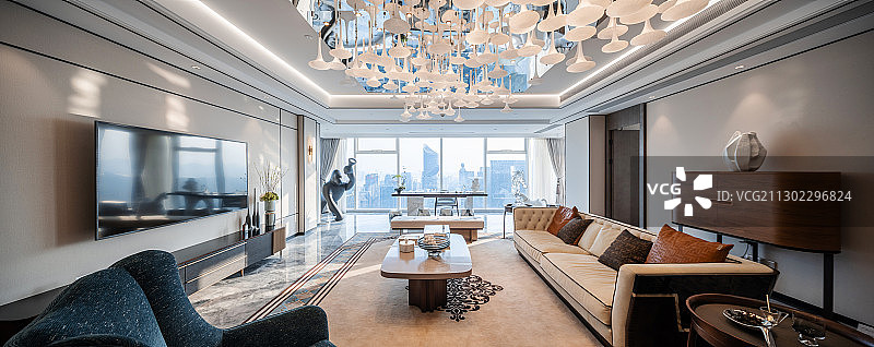 豪宅客厅图片素材