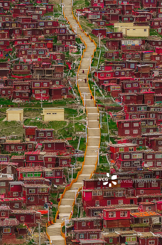 佛国色达图片素材