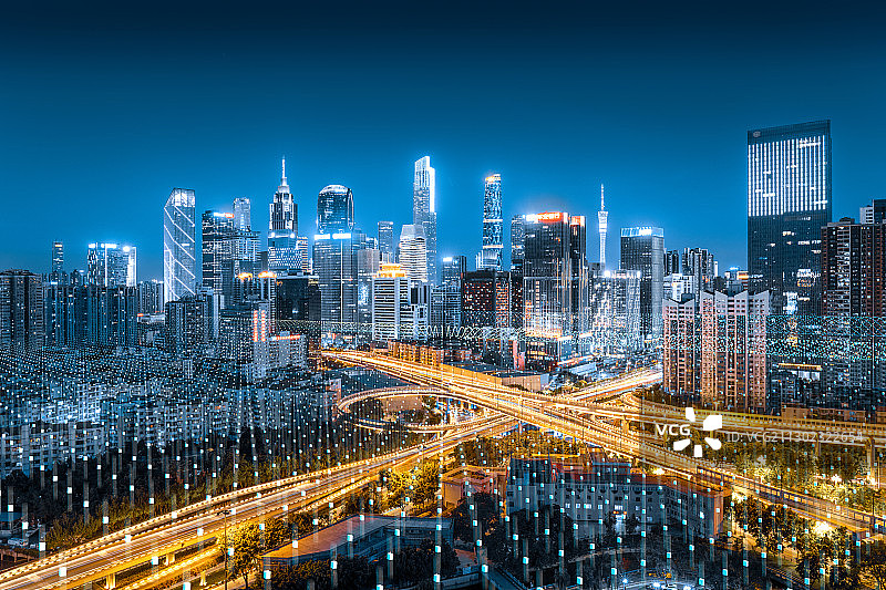 城市网络图片素材