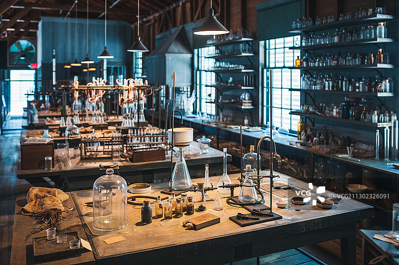 爱迪生曾经使用的实验室图片素材