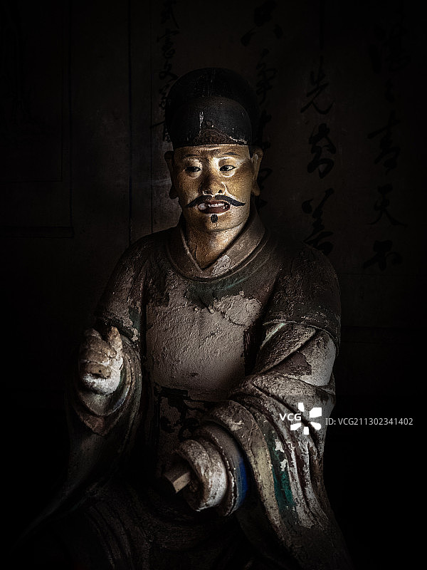 中国古代雕塑艺术宝库——平遥镇国寺图片素材