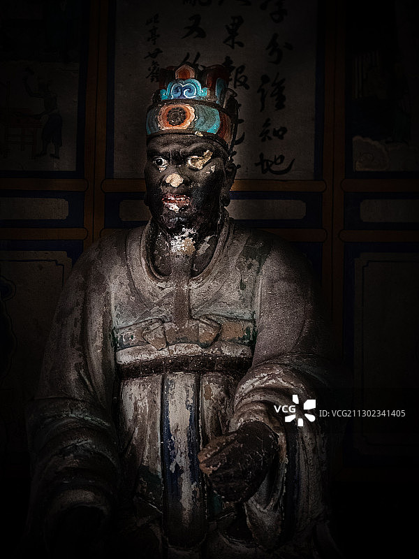 中国古代雕塑艺术宝库——平遥镇国寺图片素材