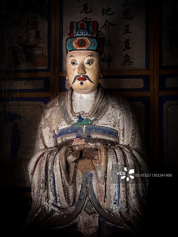 中国古代雕塑艺术宝库——平遥镇国寺图片素材