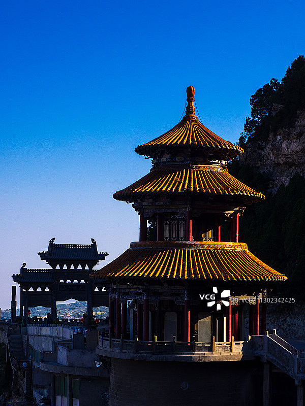 绵山-龙头寺-大罗宫-云峰寺-正果寺图片素材