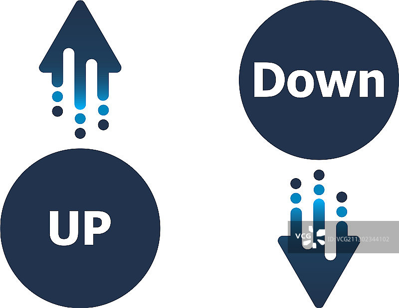 上下箭头图标图片素材