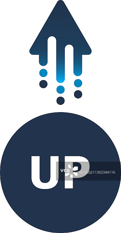 向上箭头图标-网站按钮图片素材