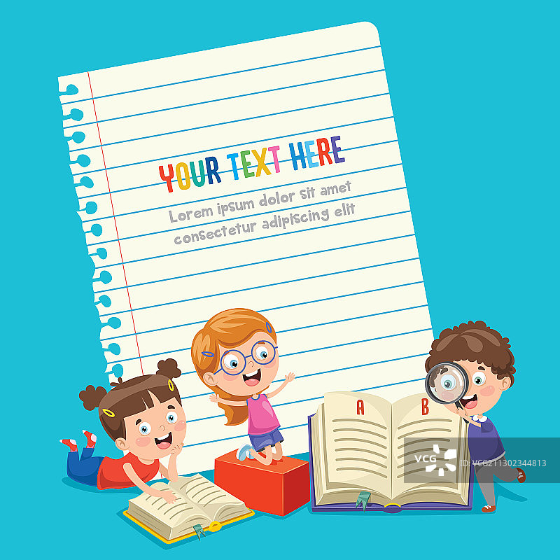 纸张模板设计图片素材