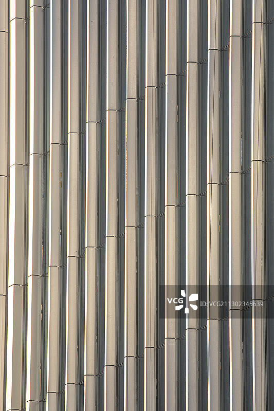 北京丽泽商务区建筑外观线条阵列图片素材