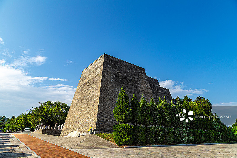 乾陵阙楼遗迹图片素材
