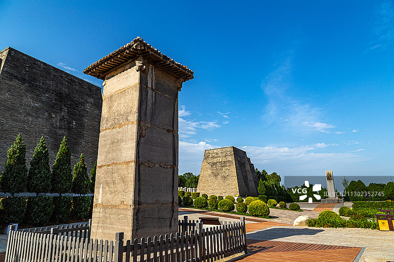 乾陵述圣纪碑图片素材