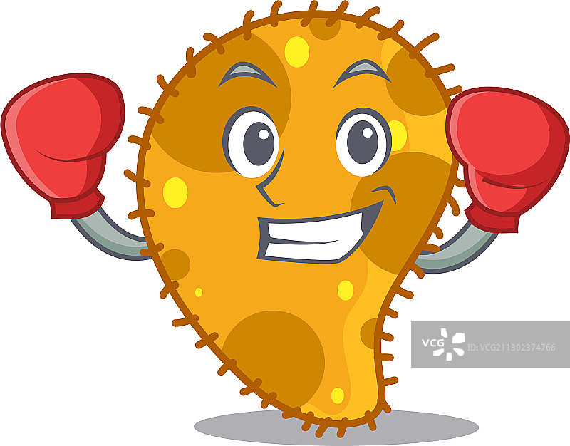 戴拳击手套的运动员图片素材