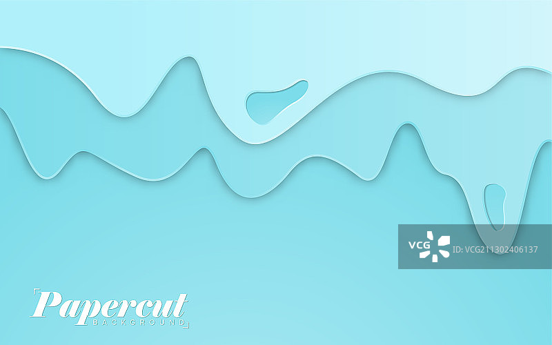 彩色抽象剪纸形状背景图片素材