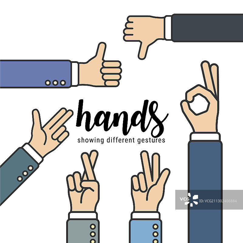 设计师手势图片素材