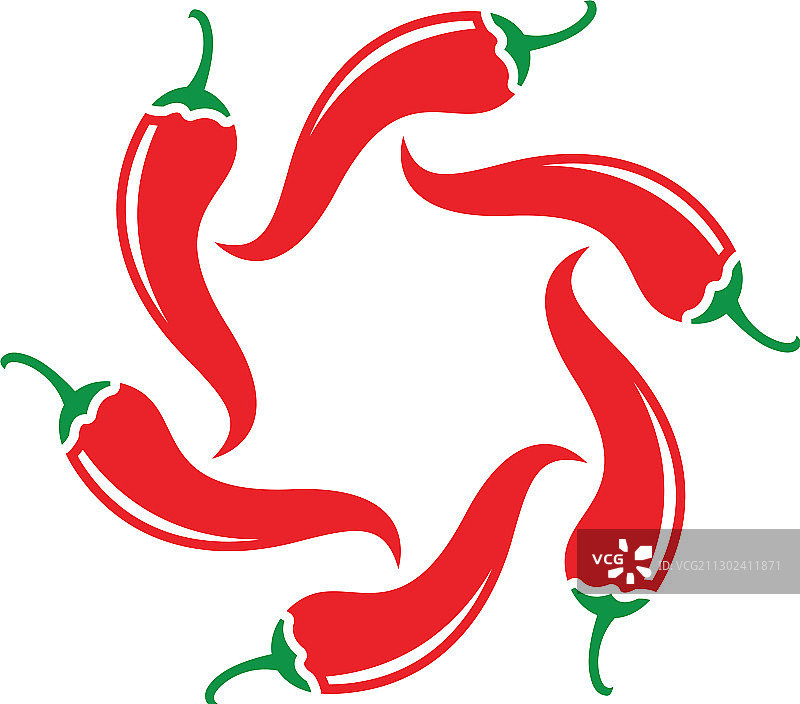 红色辣椒图标图片素材